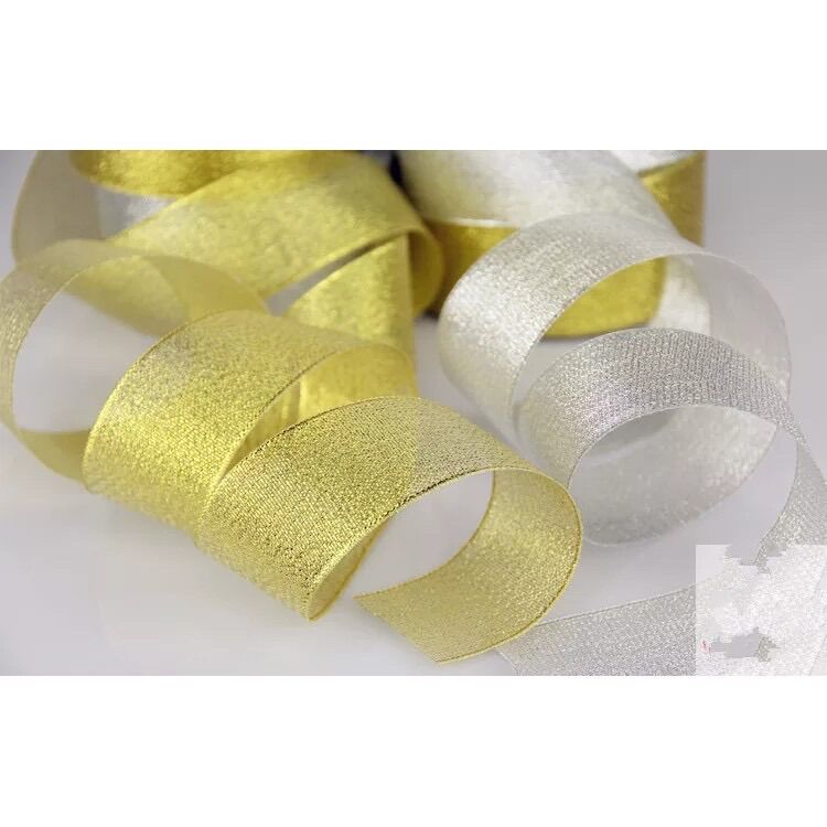 Cuộn Ruy Băng Kim Tuyến 2cm