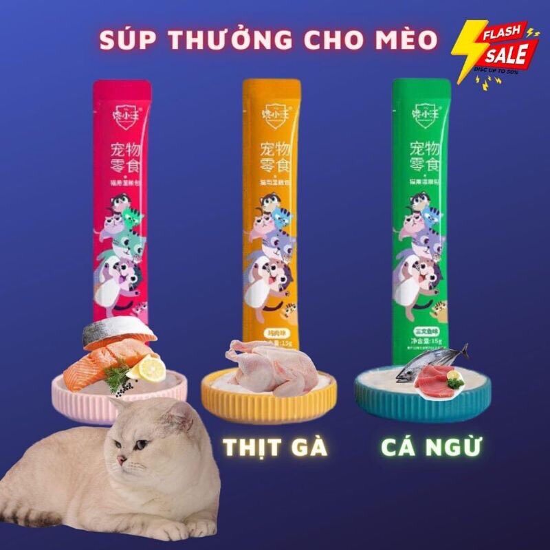 Soup thưởng cho thú cưng