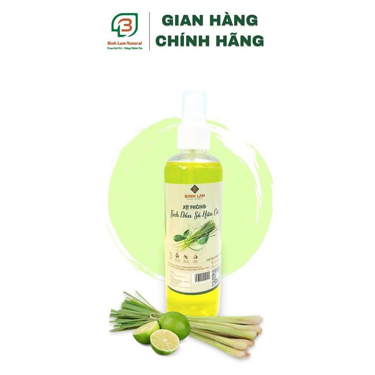 Tinh Dầu Thơm Sả Chanh Ngát Hương 100ml