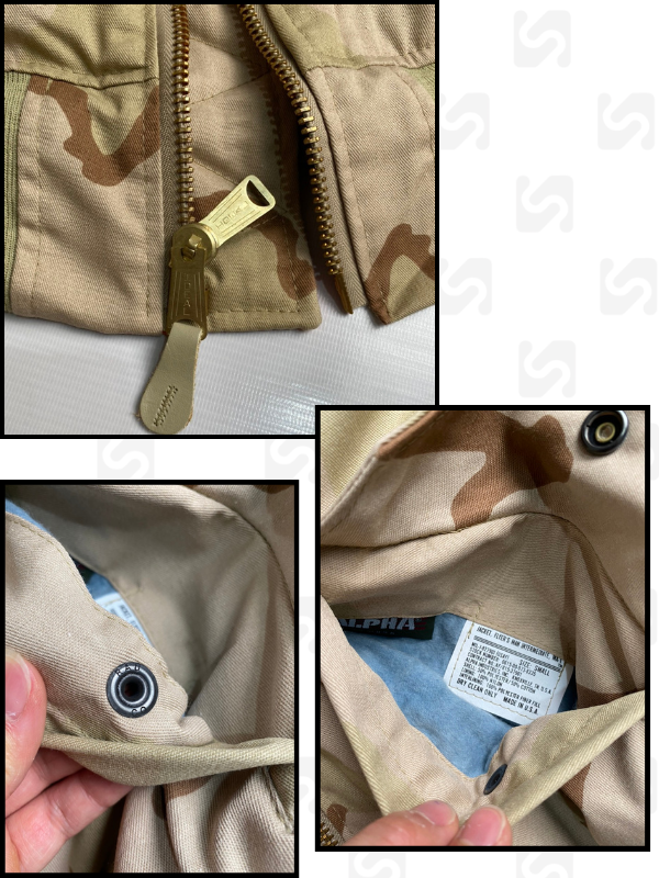 Áo Pilot chính hãng Alpha industries - màu Sa mạc
