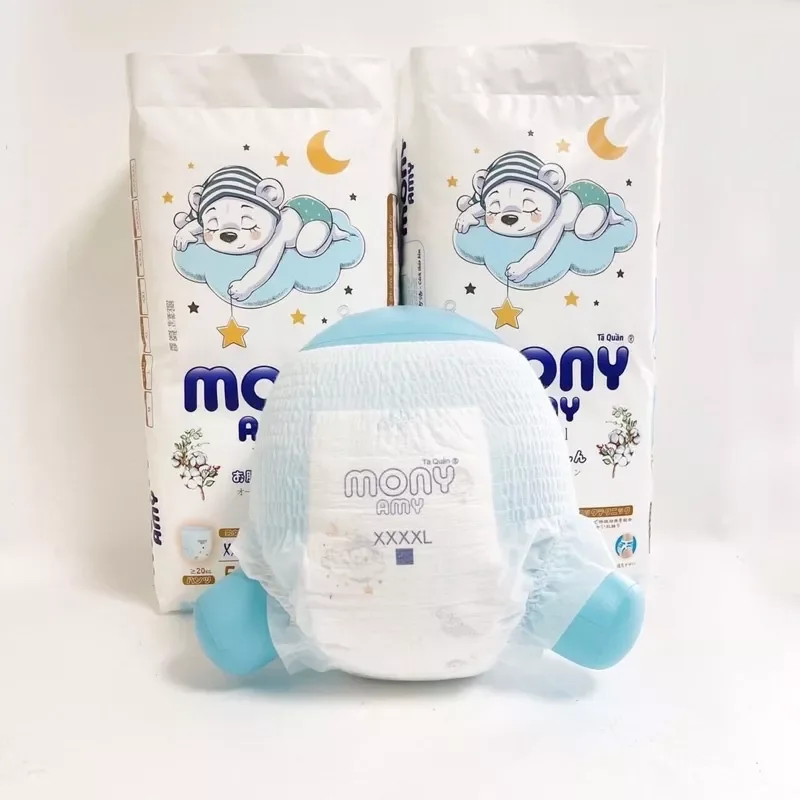 Combo 100 Bỉm quần mony amy/kokowon đủ size cho bé yêu