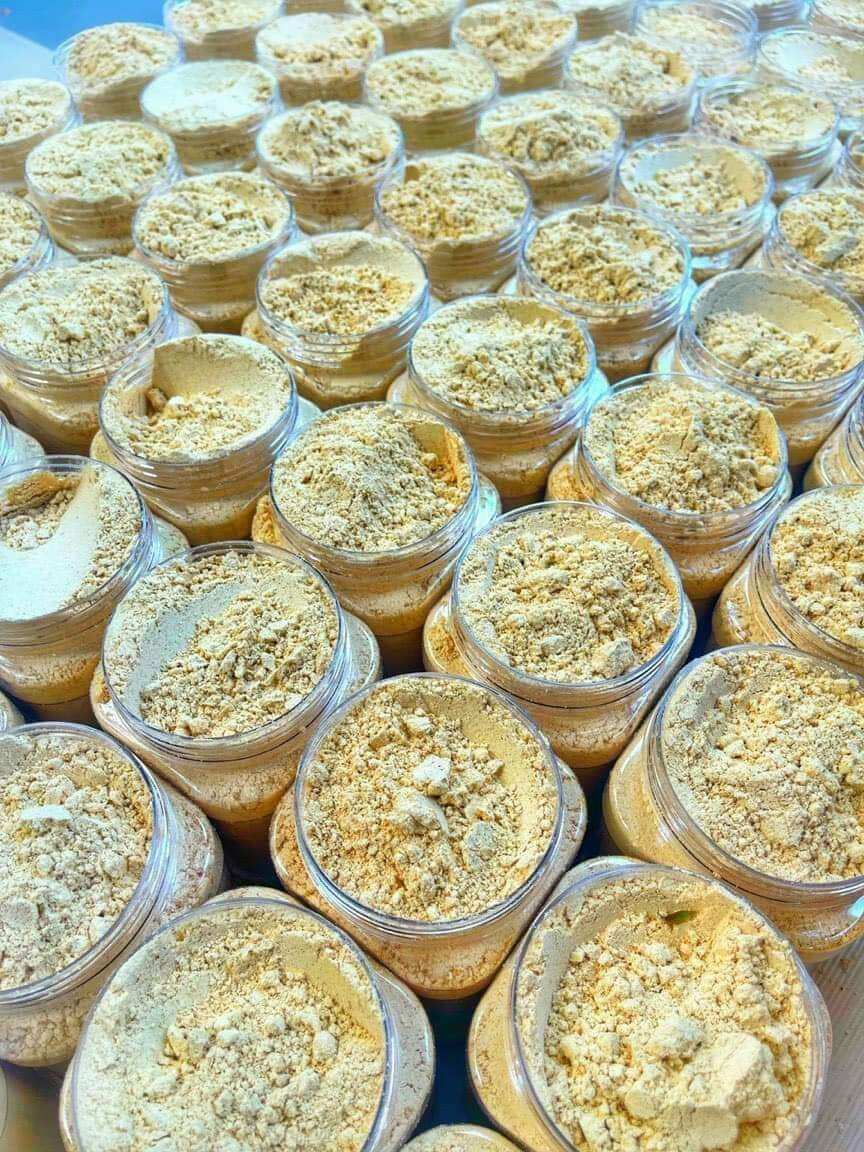 Combo 2 hủ bột đậu nành rang tay (500g/hủ x2)