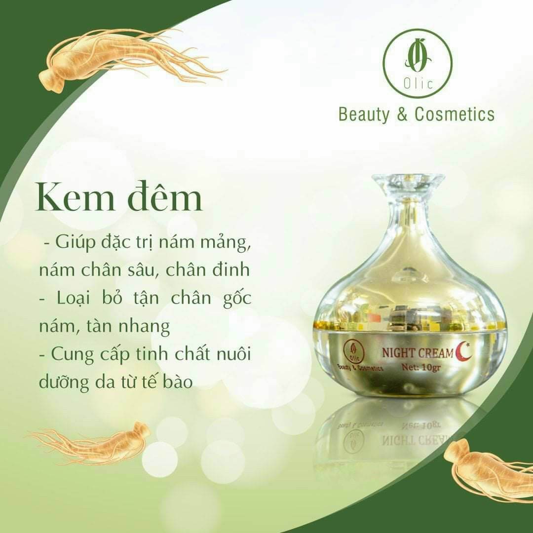 (Comno 3 hộp)Kem sâm để vương Olic