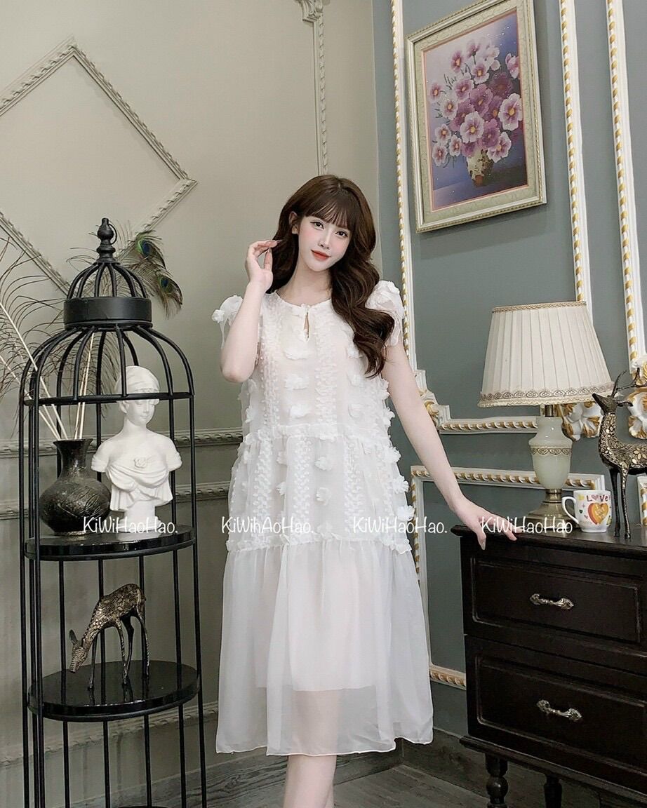 [HCM]Đầm bầu baby doll dự tiệc sang chảnh