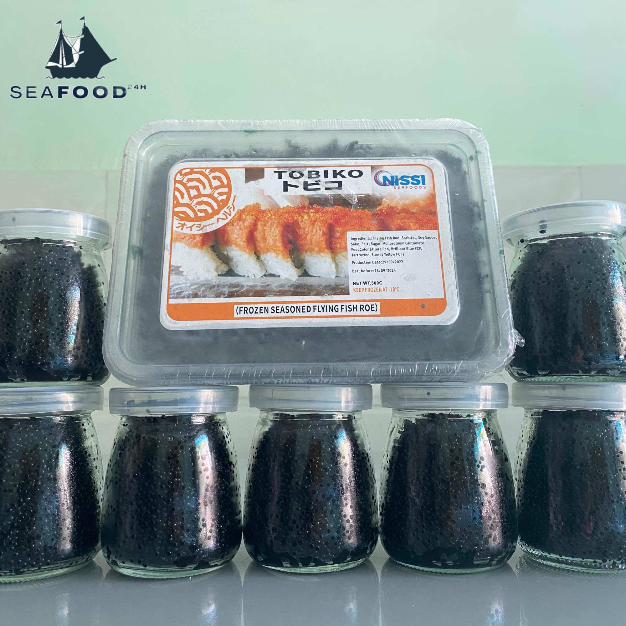 [Hũ lẻ 50G] TRỨNG CÁ CHUỒN TOBIKO NHẬT BẢN