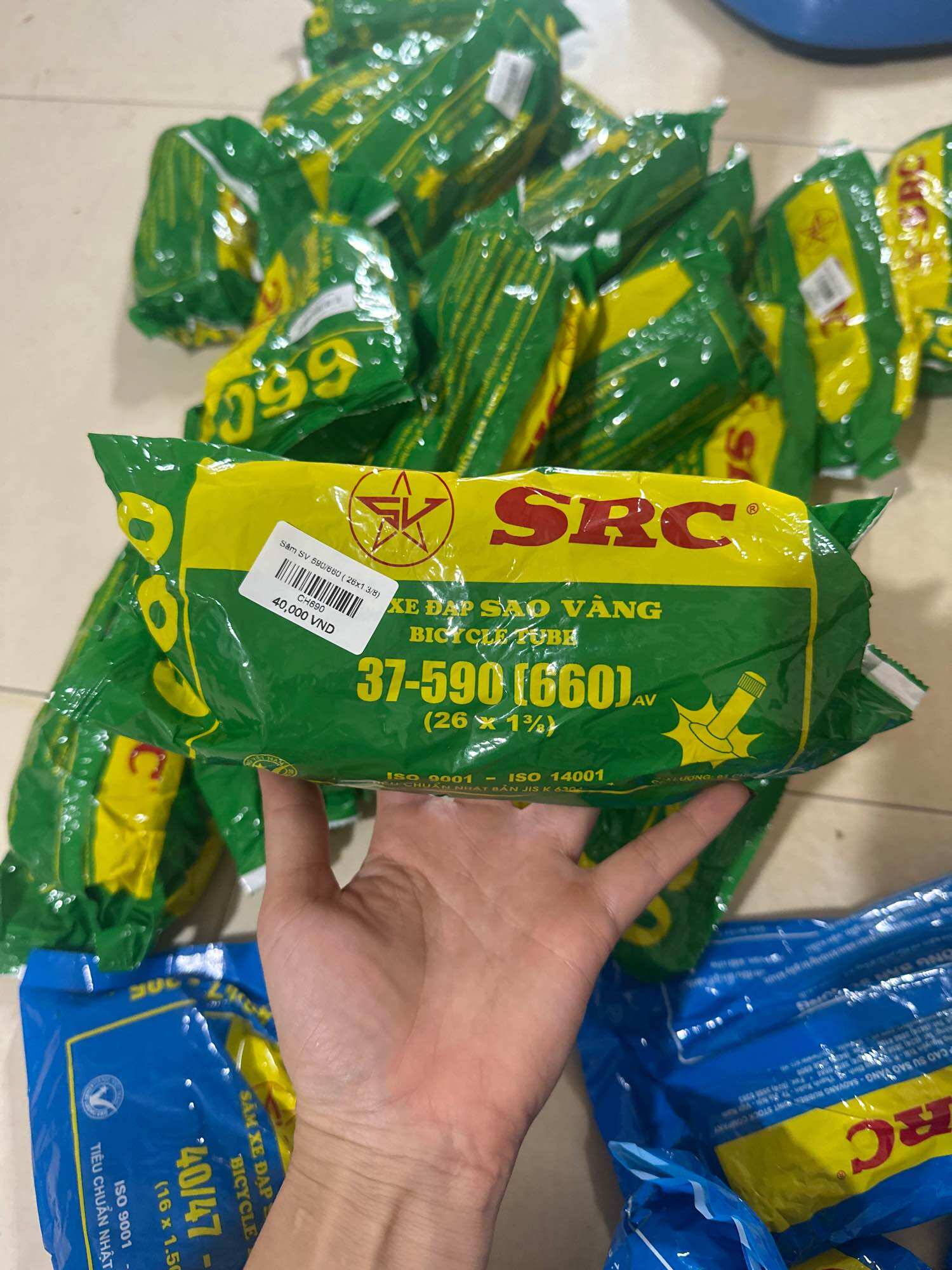 Săm hoặc lốp xe đạp 26x 1.3/8 ( 37-590/660)