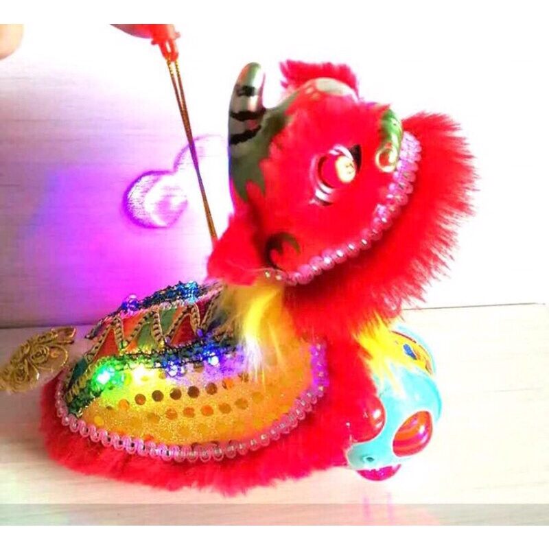 Lồng đèn Trung thu múa lân dùng pin