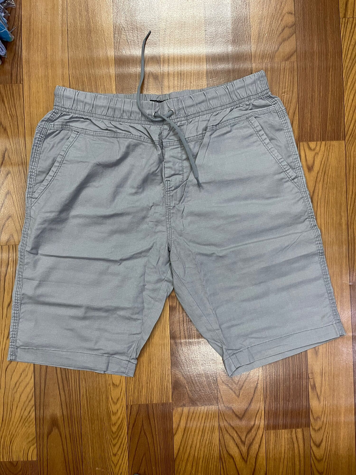 Quần Short Kaki lưng thun Nam