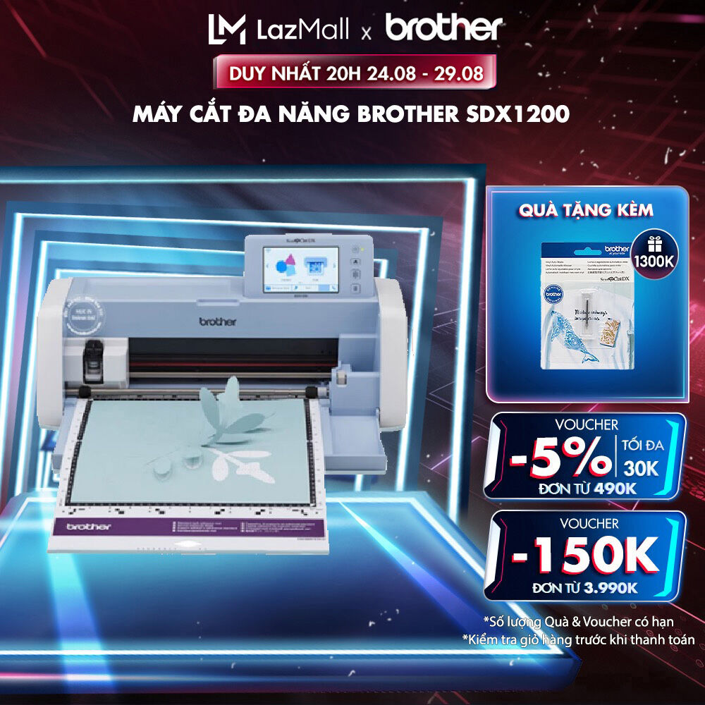 Máy cắt đa năng brother sdx1200