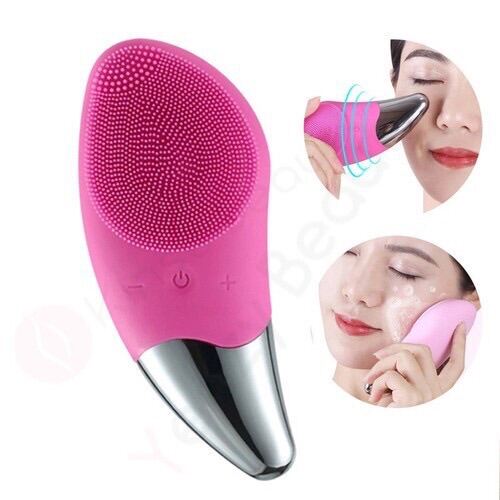 Máy Rửa Mặt Massage 3In1 Sonic Facial Brush Cao Cấp - Sạc Usb - Chống Nước Tuyệt Đối