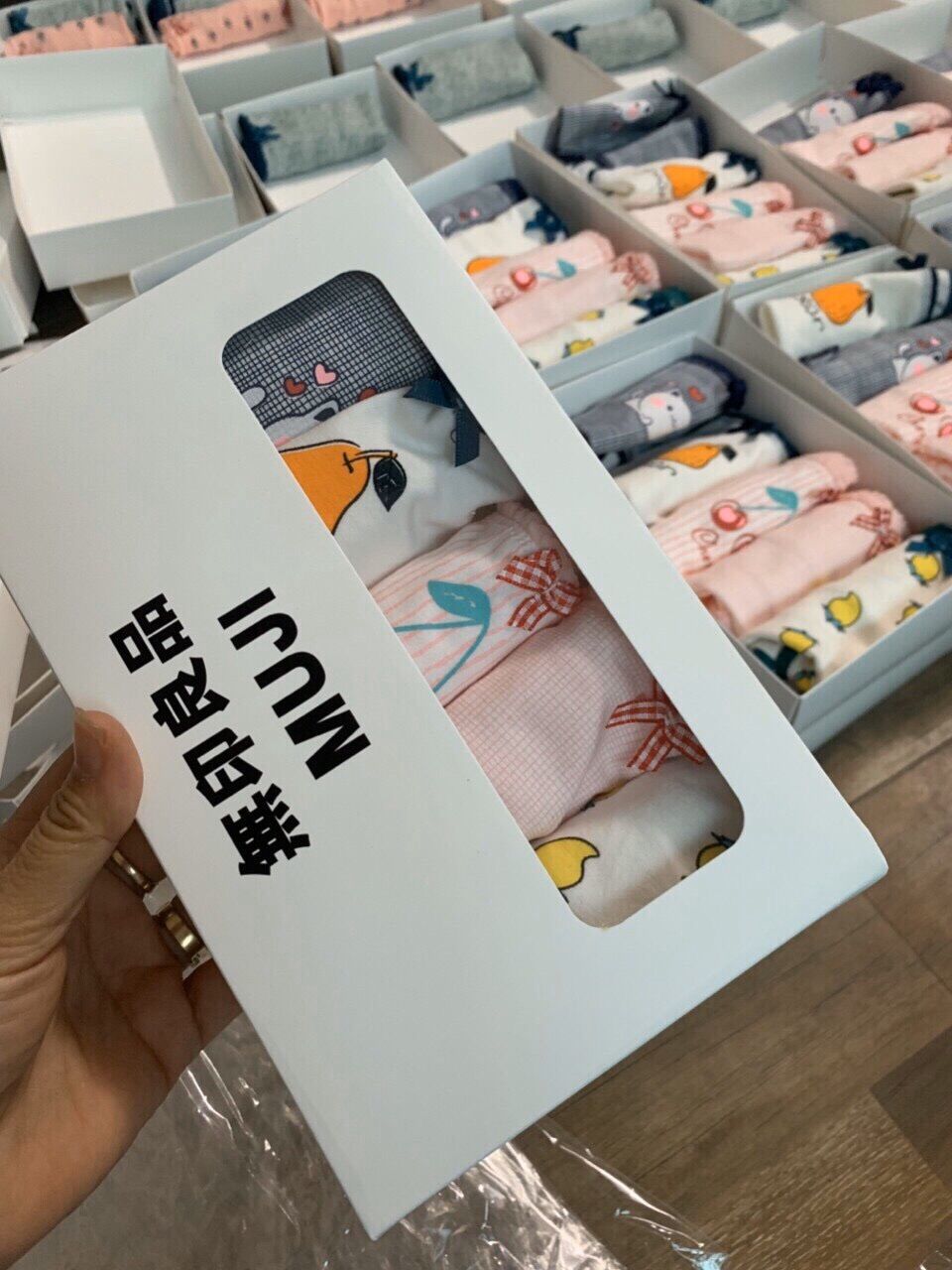 Hộp 5 quần chip nữ cute dễ thương