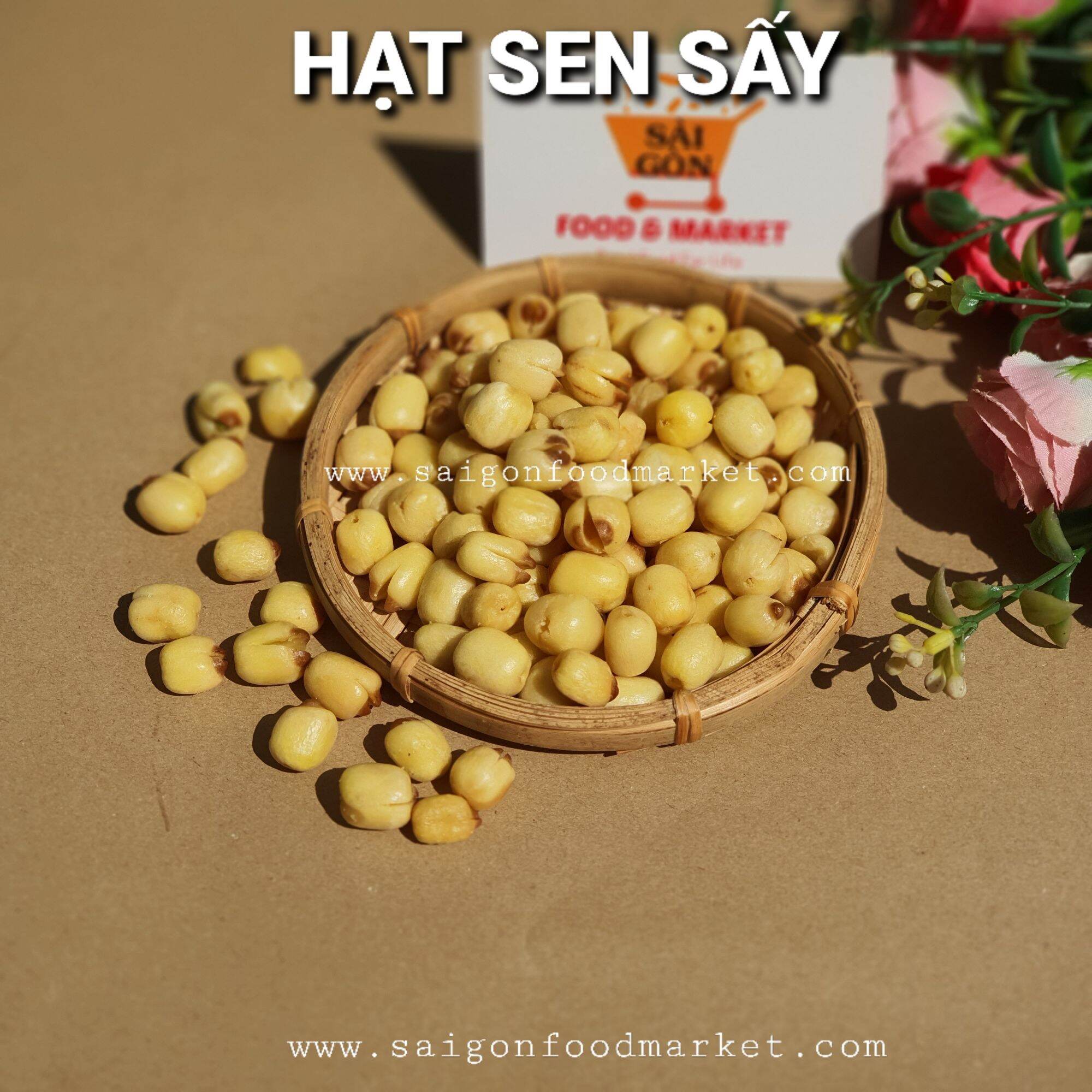 MIX 05 NHÂN HẠT DINH DƯỠNG ( Macca, Óc chó, Hạnh Nhân, Sen , Điều) 500gram