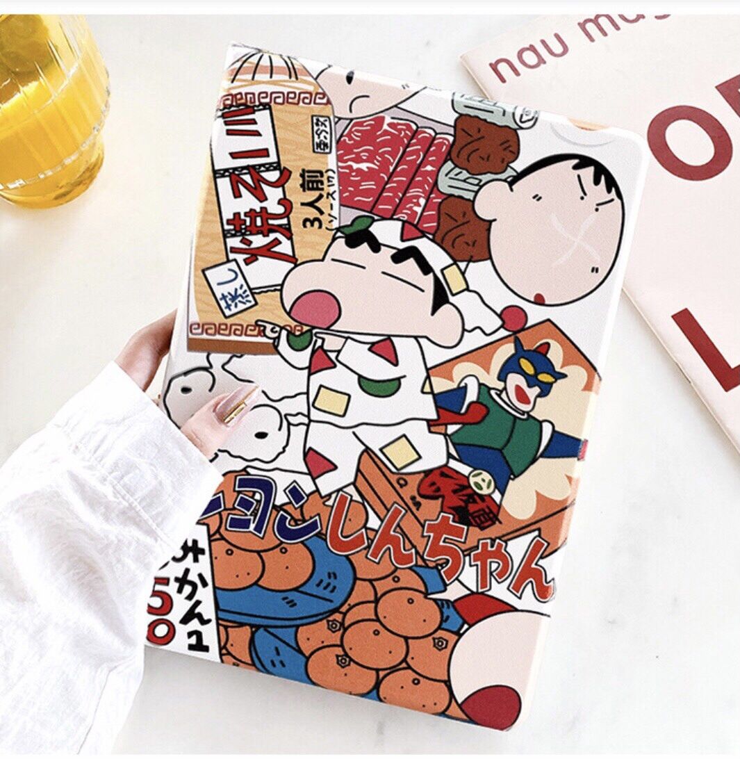 Bao da ipad gen 9 10.2 2021 hoạt hình chibi