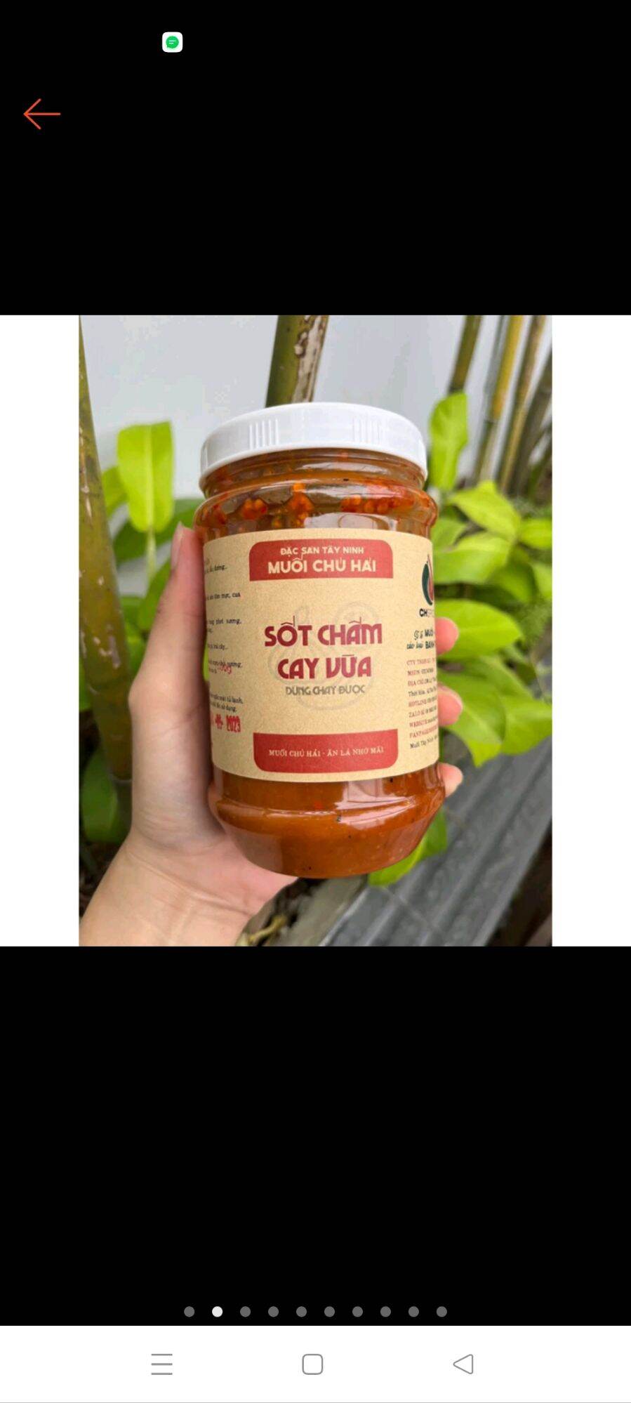 Muối chú hải cay vừa hủ 500g