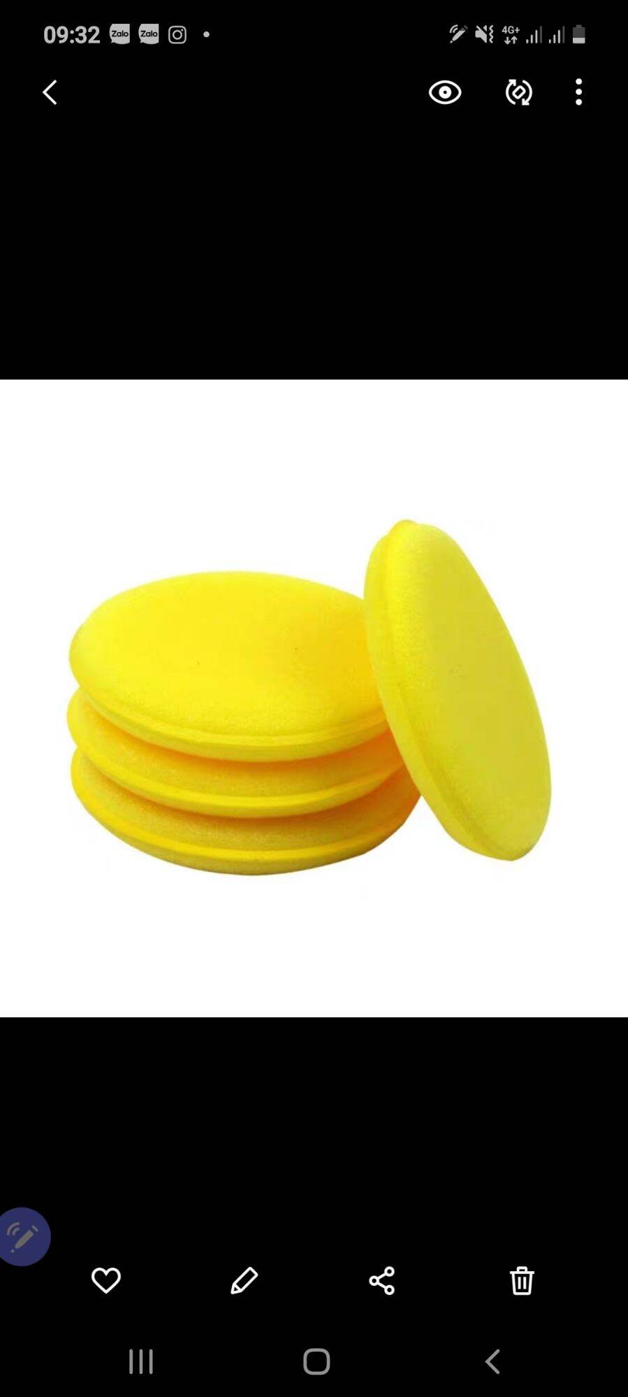 Miếng Mút Vệ Sinh Xe