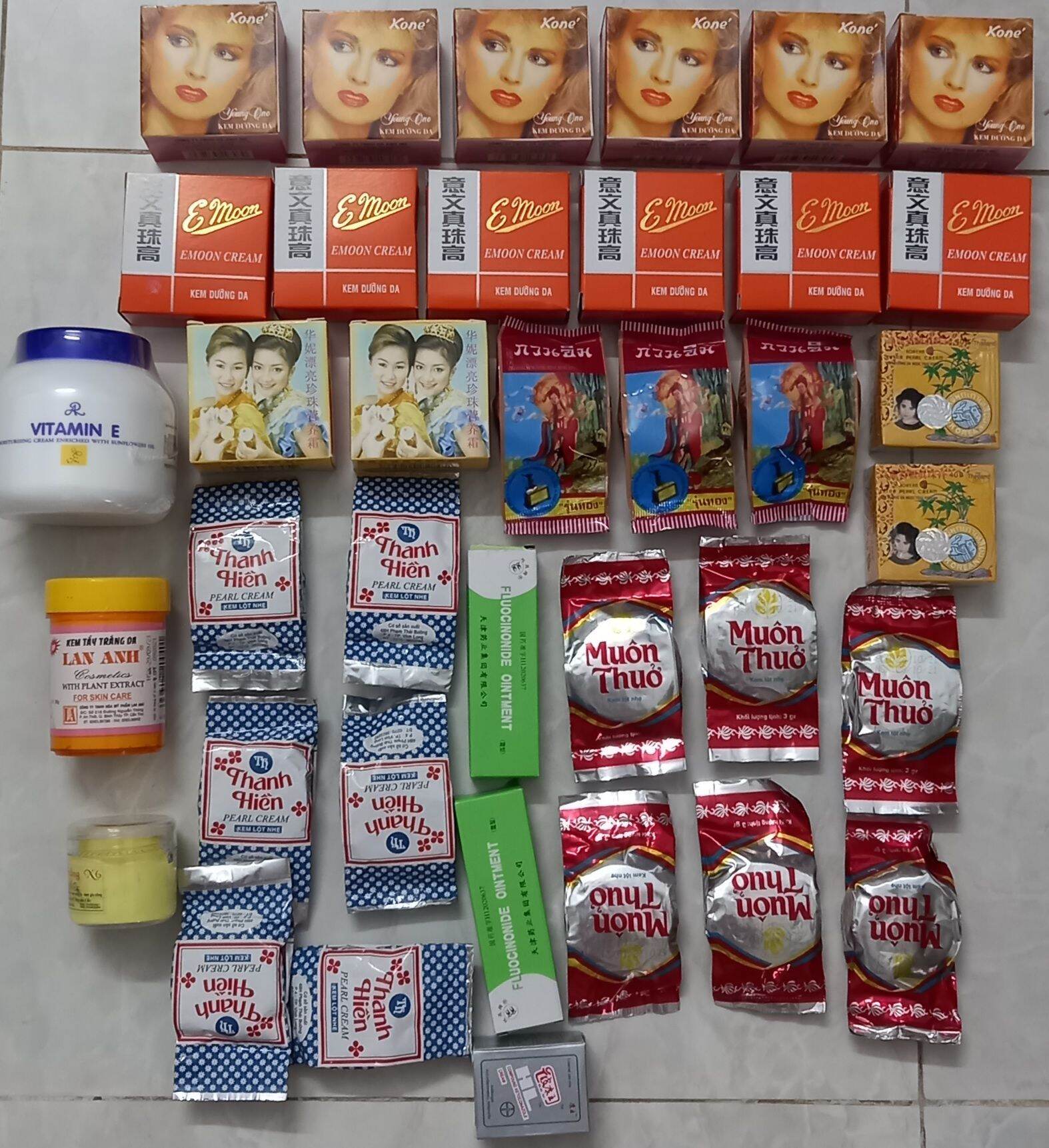 Công thức kem trộn trắng nhanh cấp tốc