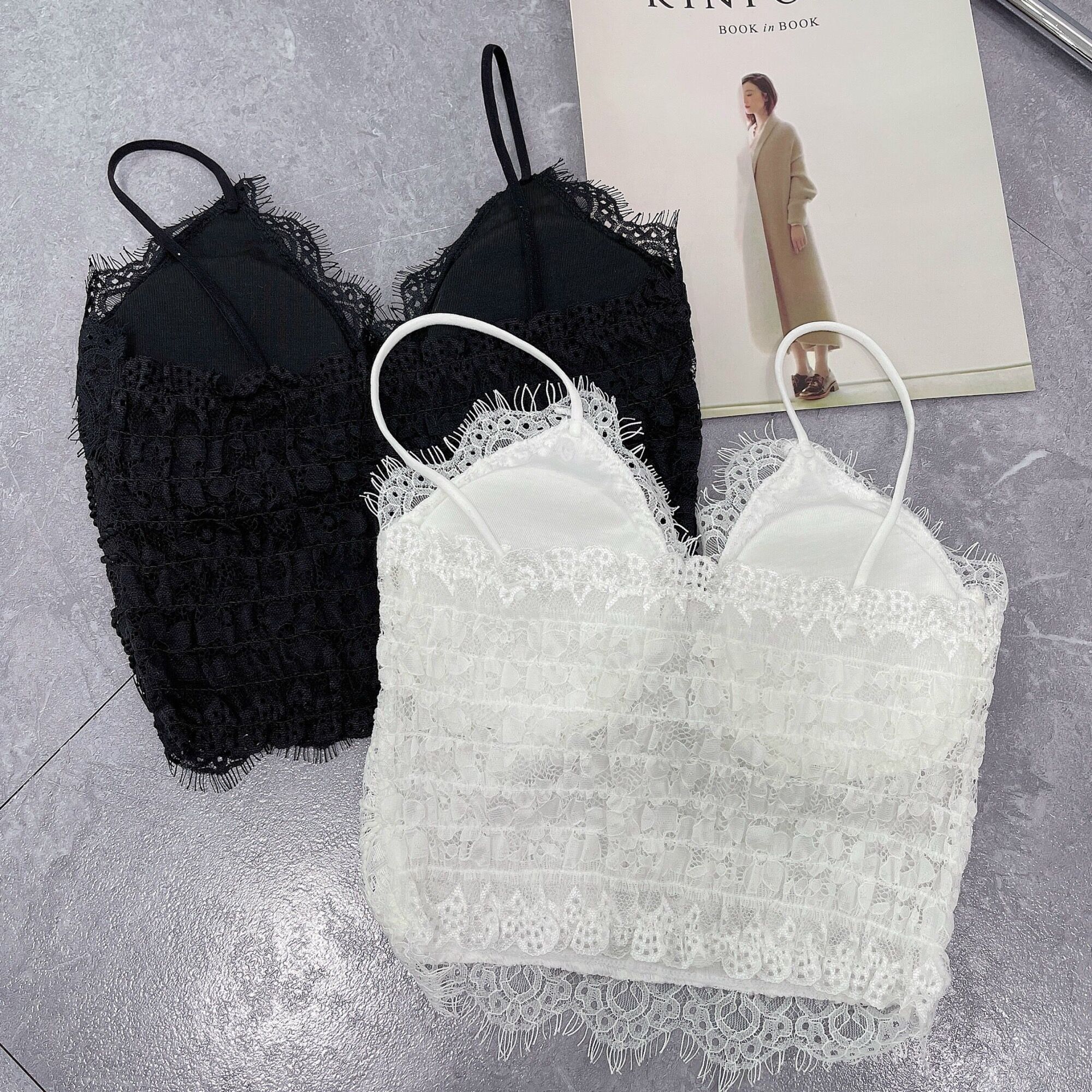 Áo ngực bra ren dây cao cấp 40-55kg