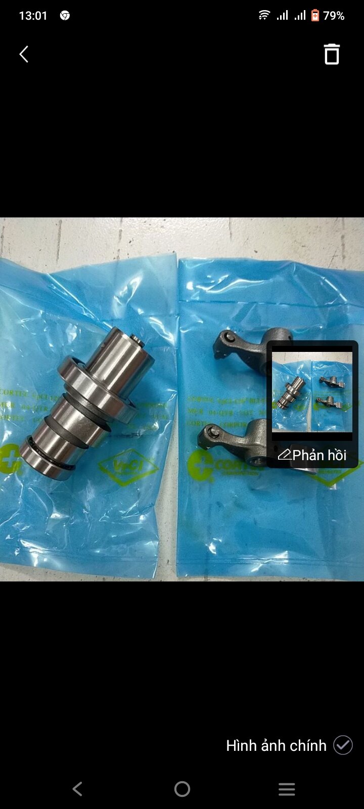 A Bộ Cốt Cam + Cò Honda Sh ý @ Dylan @