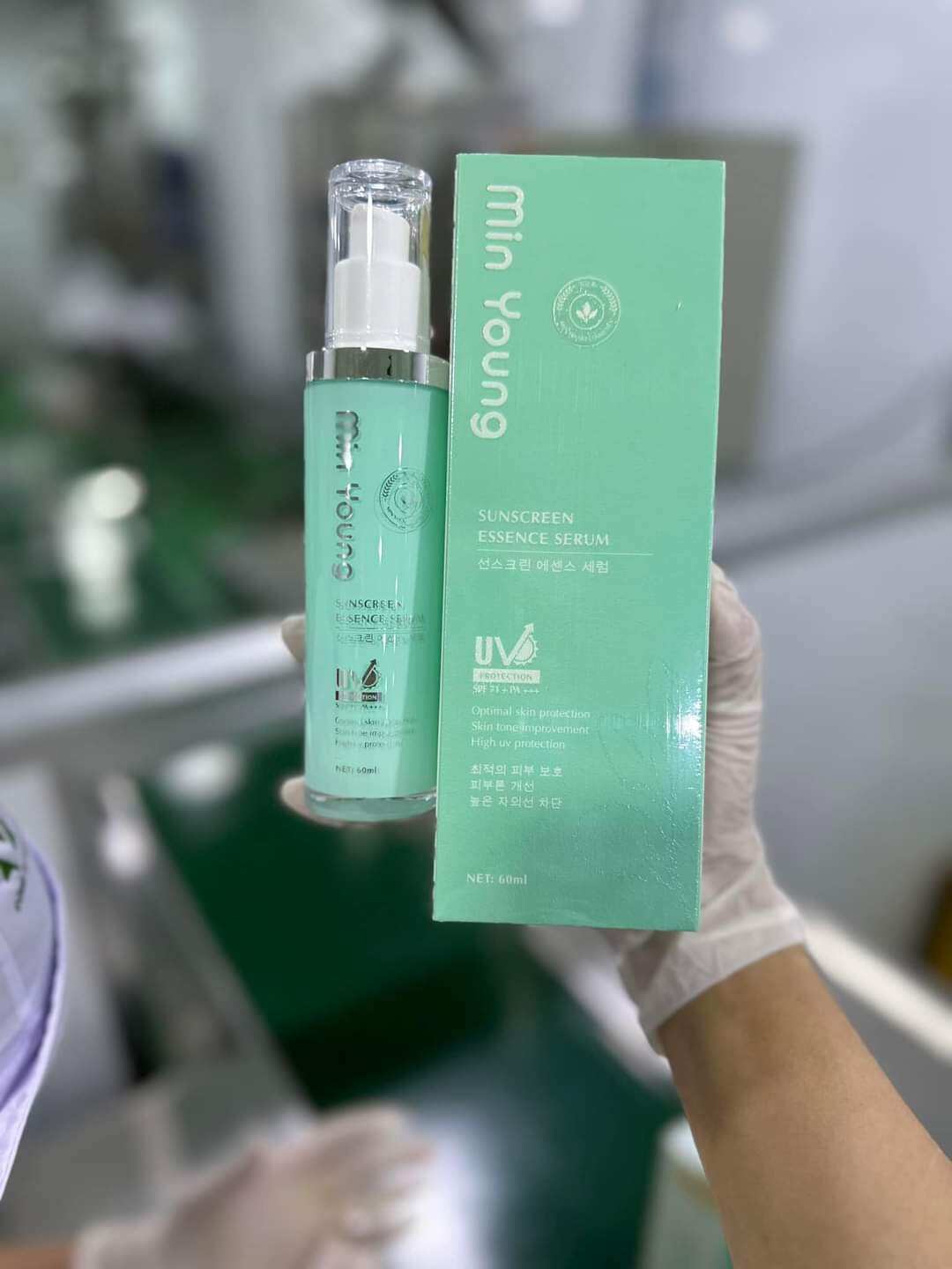Serum chống nắng ngừa nám ngừa lão hóa da min young 40ml