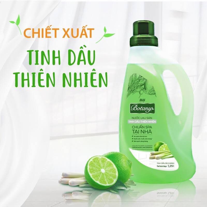 Nước lau sàn Sả chanh Botany 1.25ml