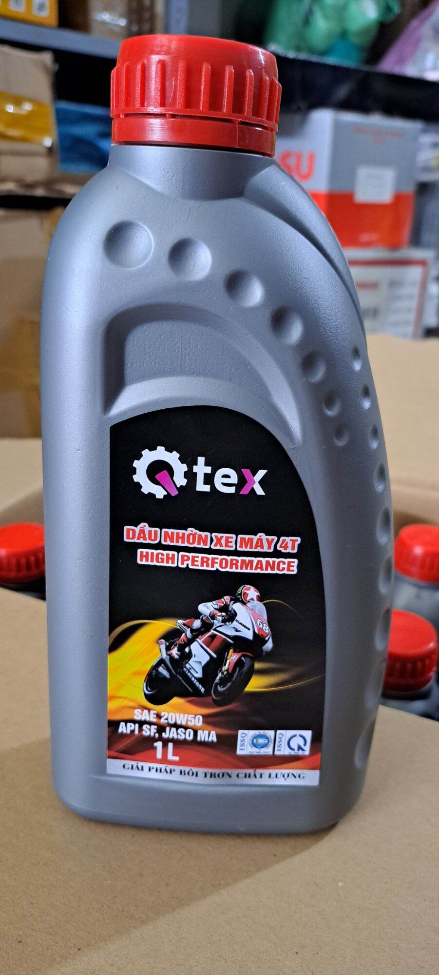 Nhớt quatex 1 lít xe số sf cấp nhớt 20w50