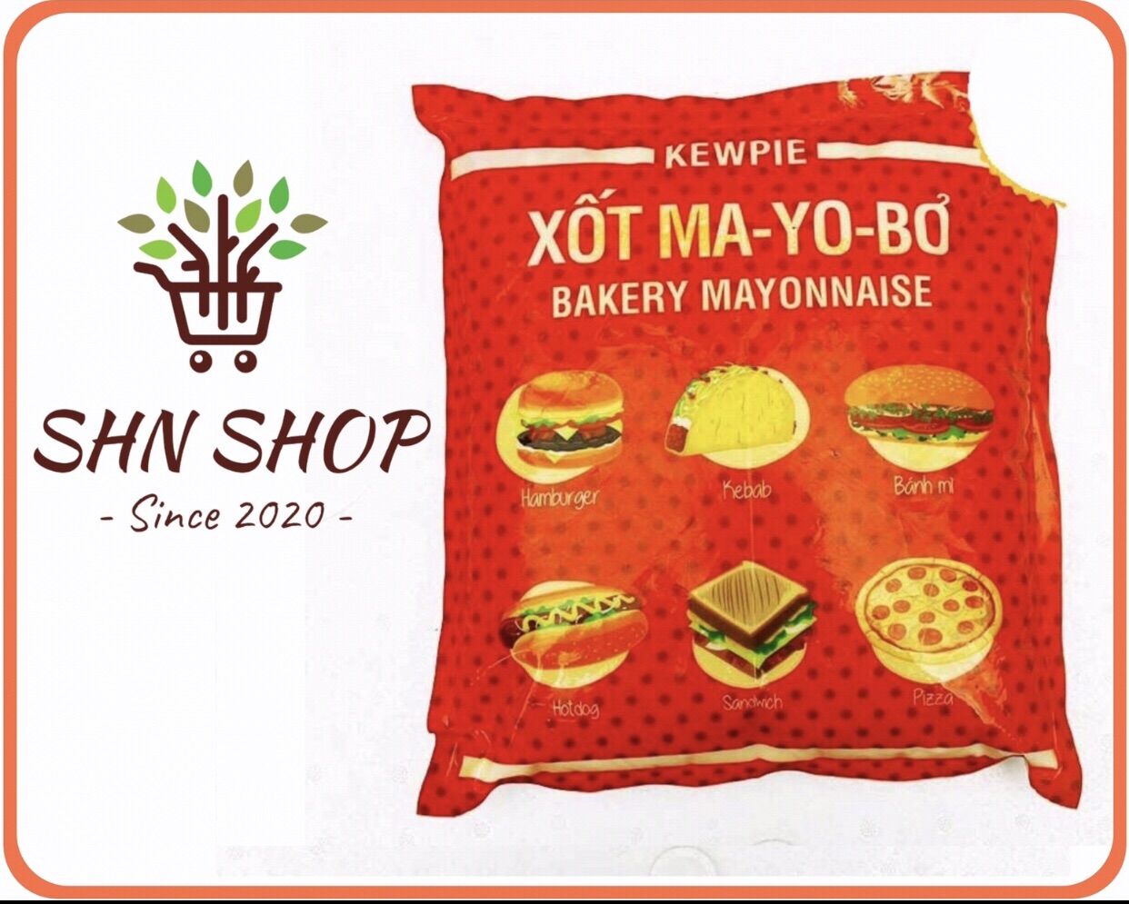 Xốt mayo bơ kewpie 3kg