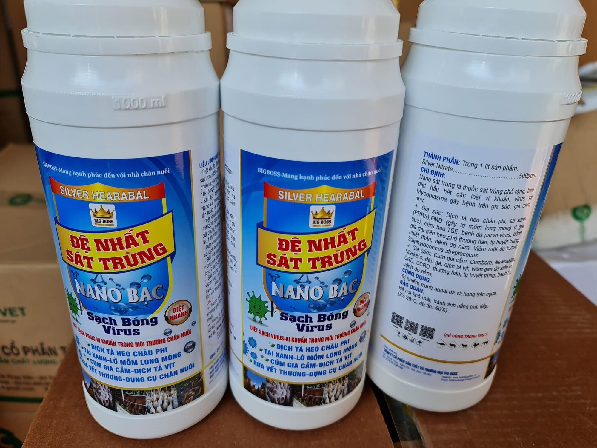 Đệ nhất sát trùng nano bạc