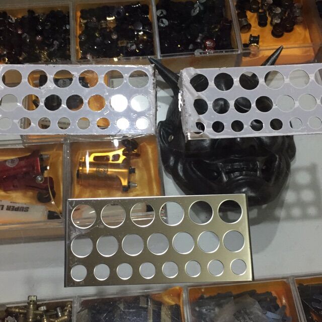Kệ để hũ mực bằng Inox