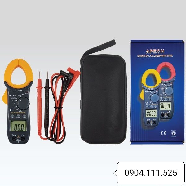 [HCM]Ampe kìm số điện tử APECH AC-286