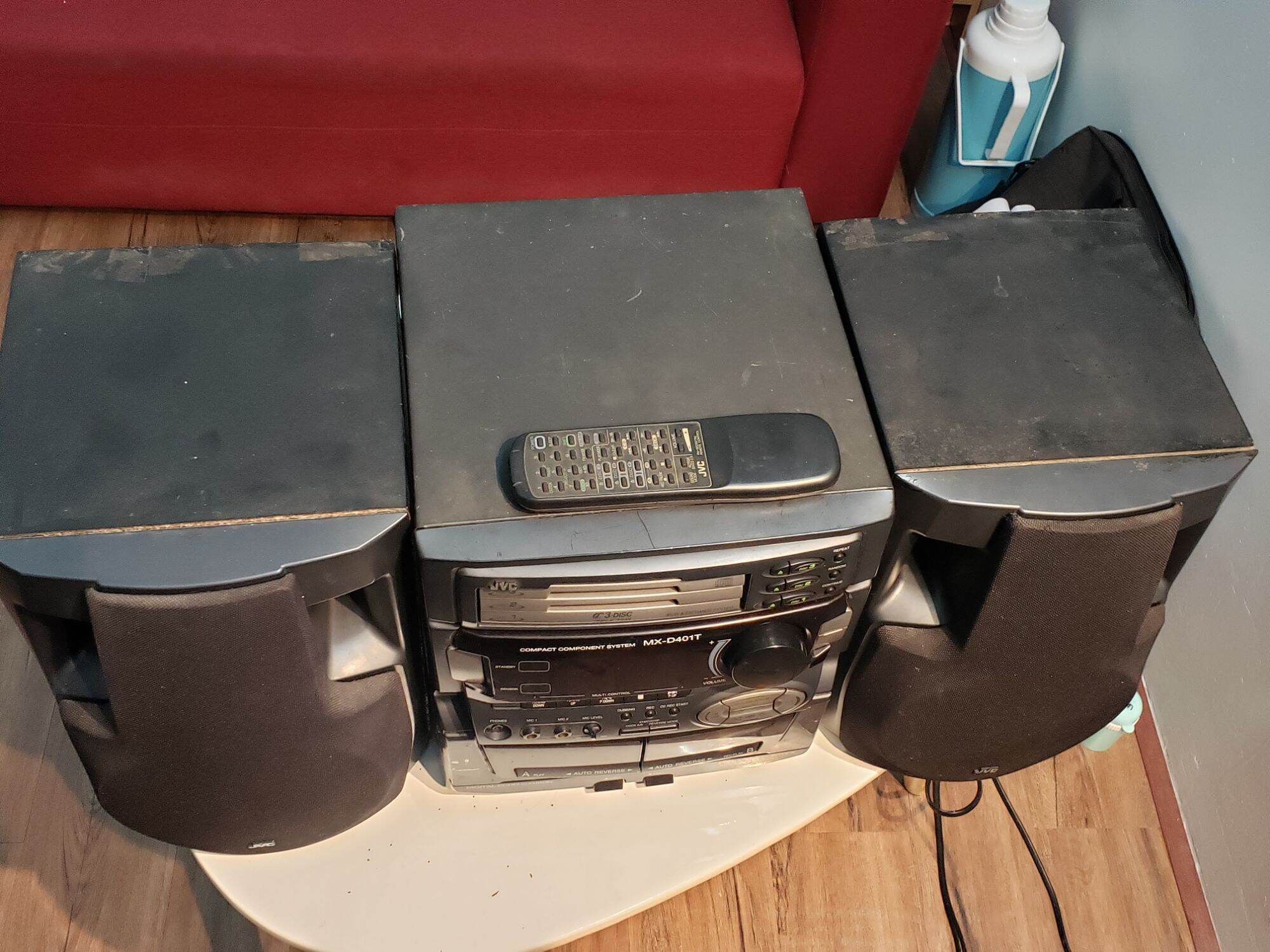 Dàn loa trung Khủng Long có remote JVC MX - D40IT