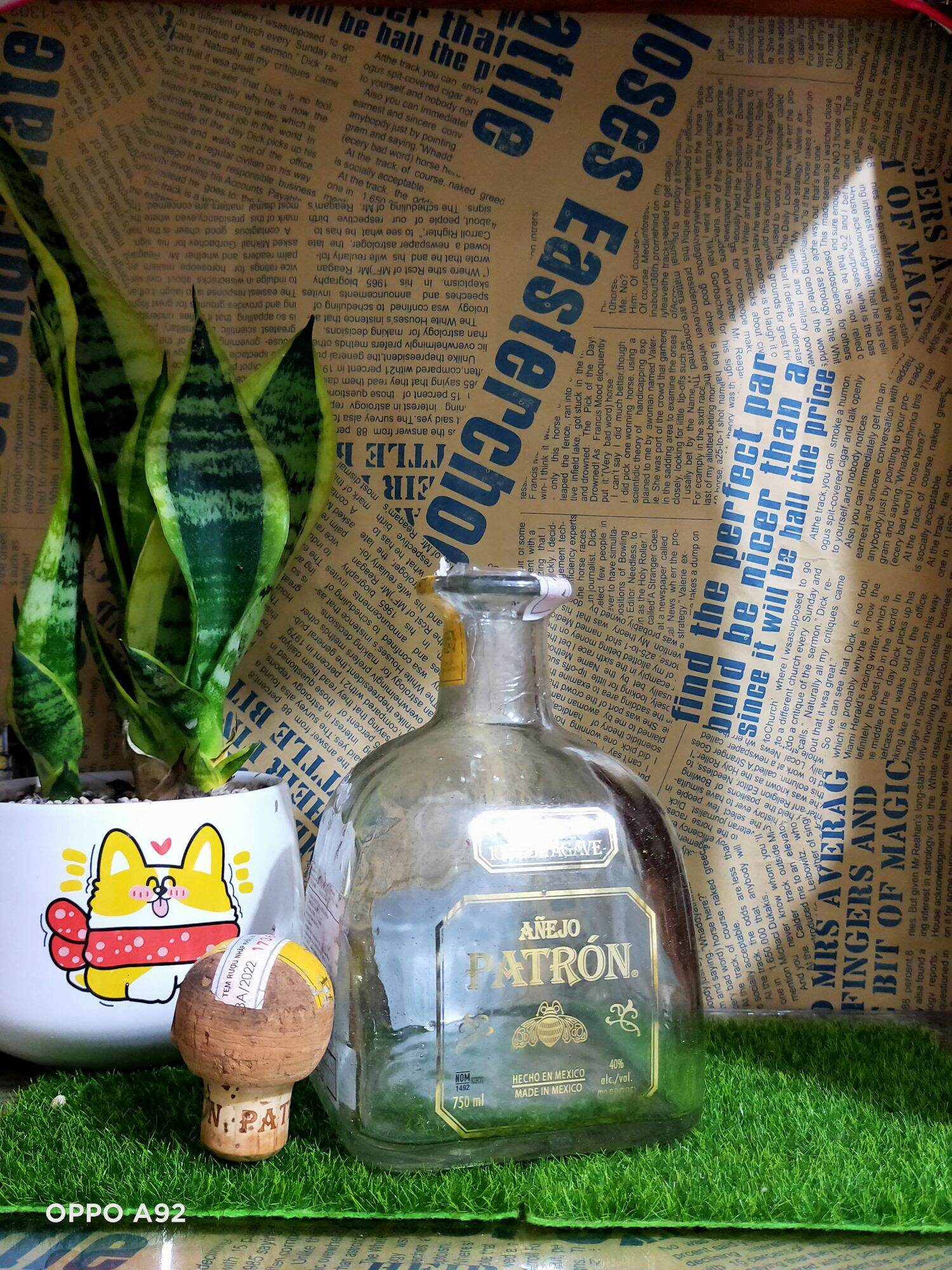 Vỏ chai xo cafe độc đáo