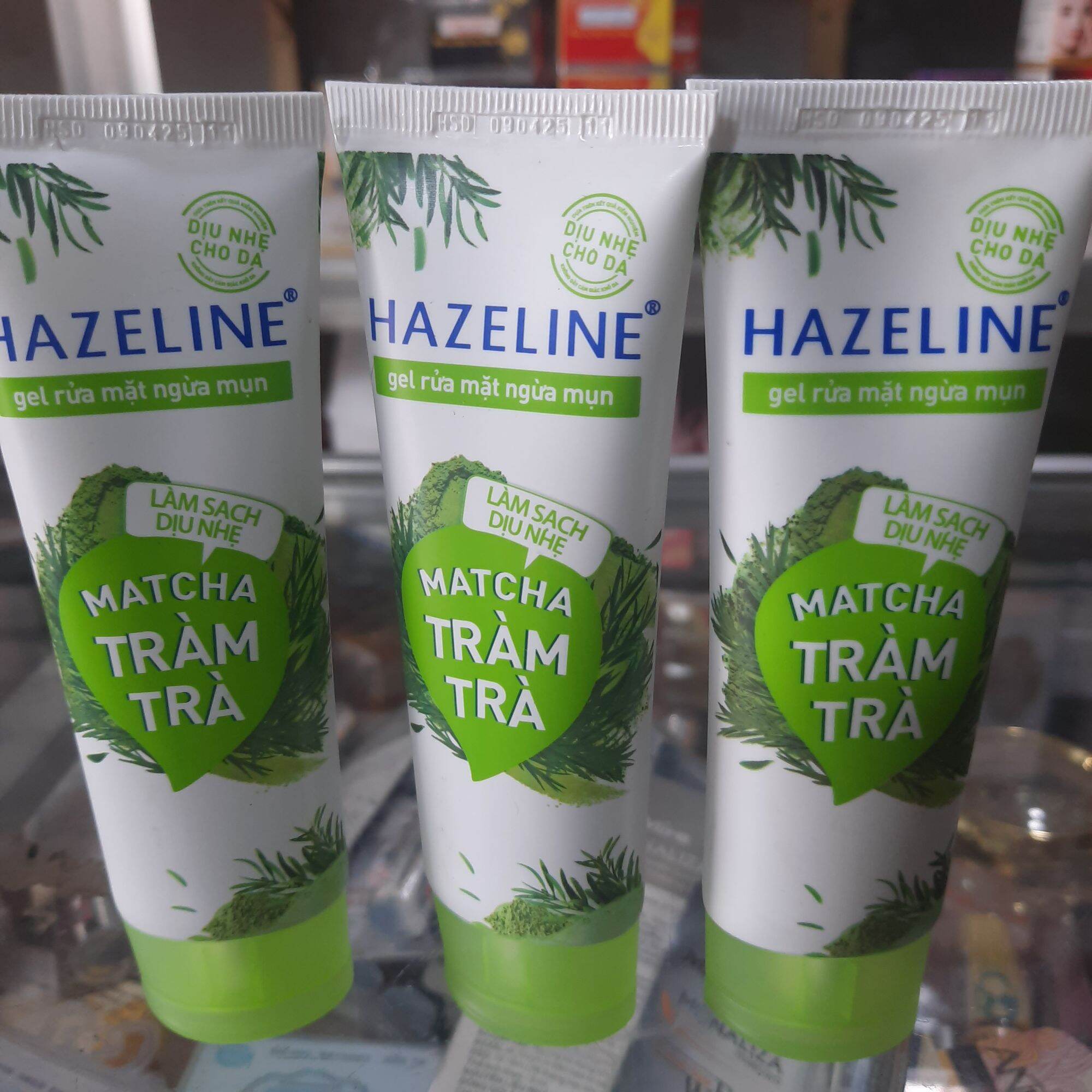 Sữa rửa mặt hazaline lựu đỏ 50g