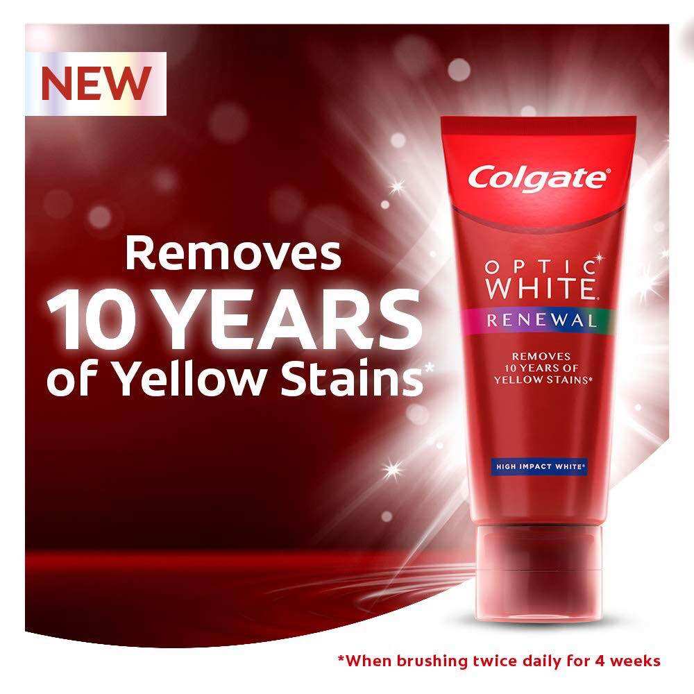 Kem đánh răng Colgate Optic Reênwal 121gr.