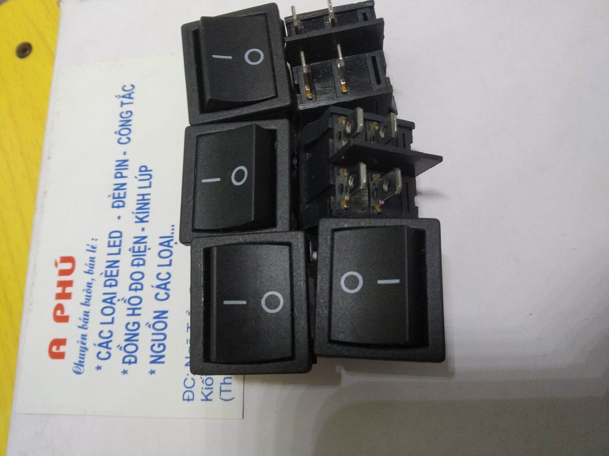 5 công tắc âm ly 4 chân 5A250v