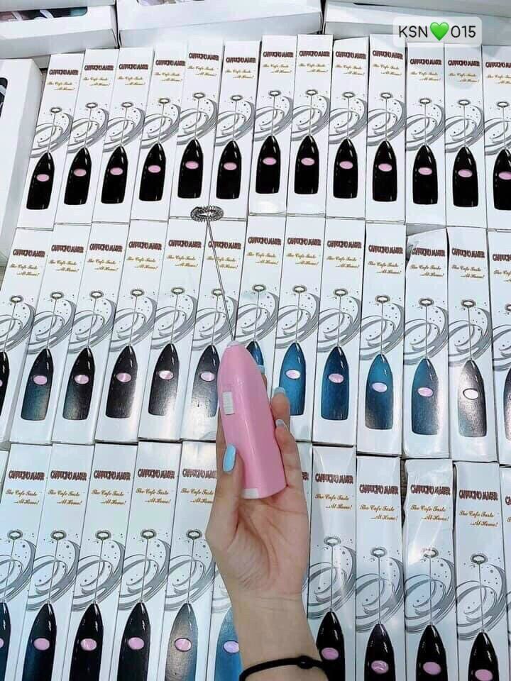 Dụng cụ đánh trứng, đánh bọt cafe mini -NUTIMART