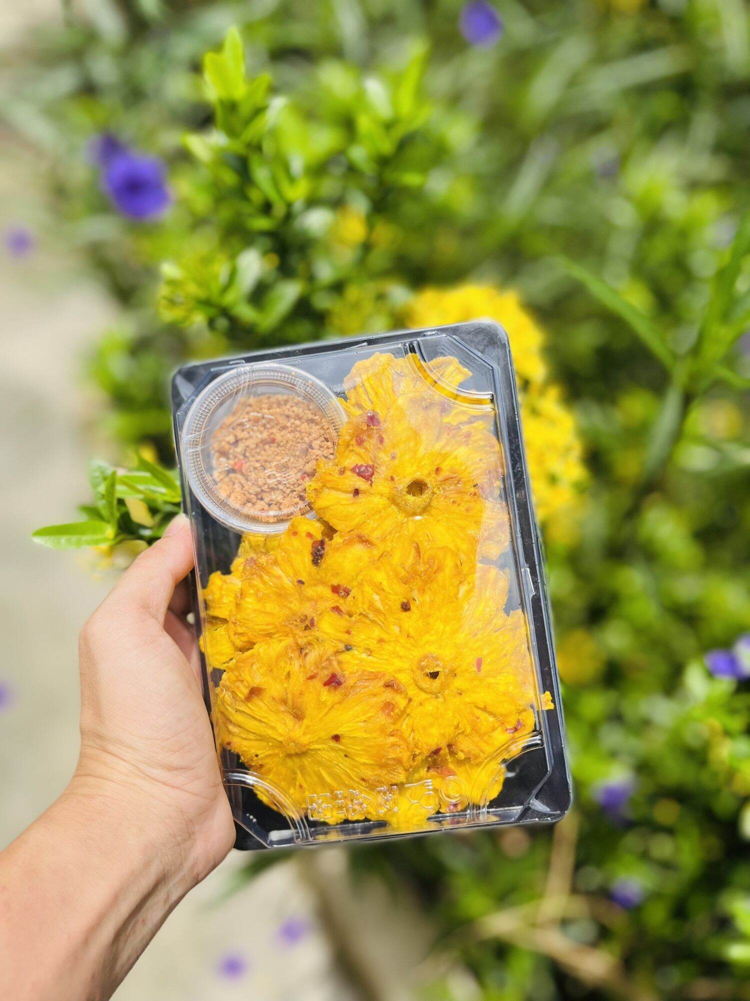 THƠM SẤY MUỐI ỚT/ Ô MAI CAY khay 300g