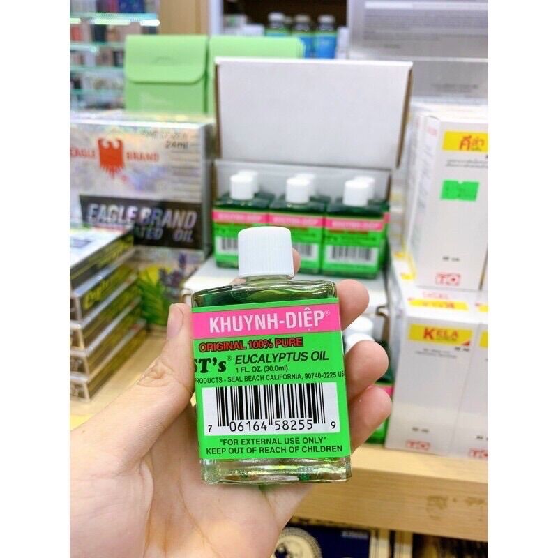 DẦU KHUYNH DIỆP 30ML CỦA MỸ