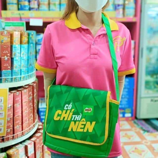Túi đeo chéo milo cho các bé chất đẹp