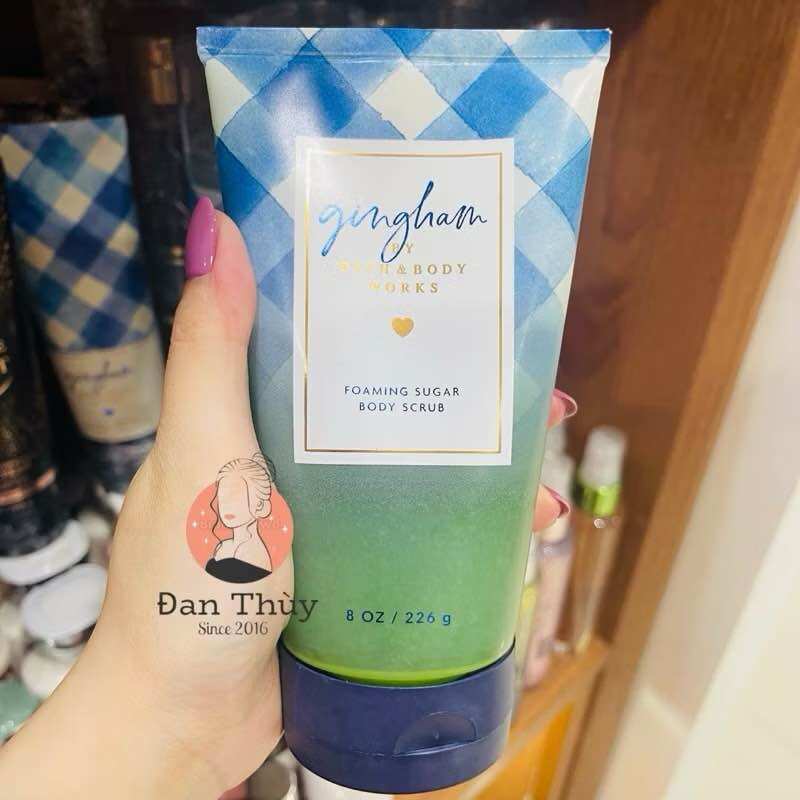 GINGHAM Xịt Thơm Tắm Dưỡng BATH & BODY WORKS 236ml (hàng Mỹ)