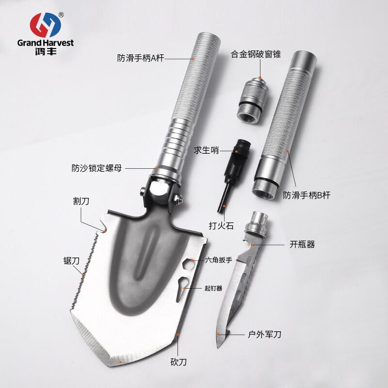 xẻng đa năng edc gấp gọn tiện lợi
