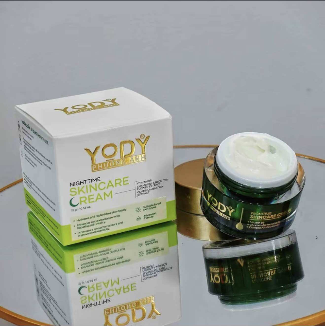 Kem đêm dưỡng trắng da mờ thâm -WHITENING REPAIR CREAM yody phương anh