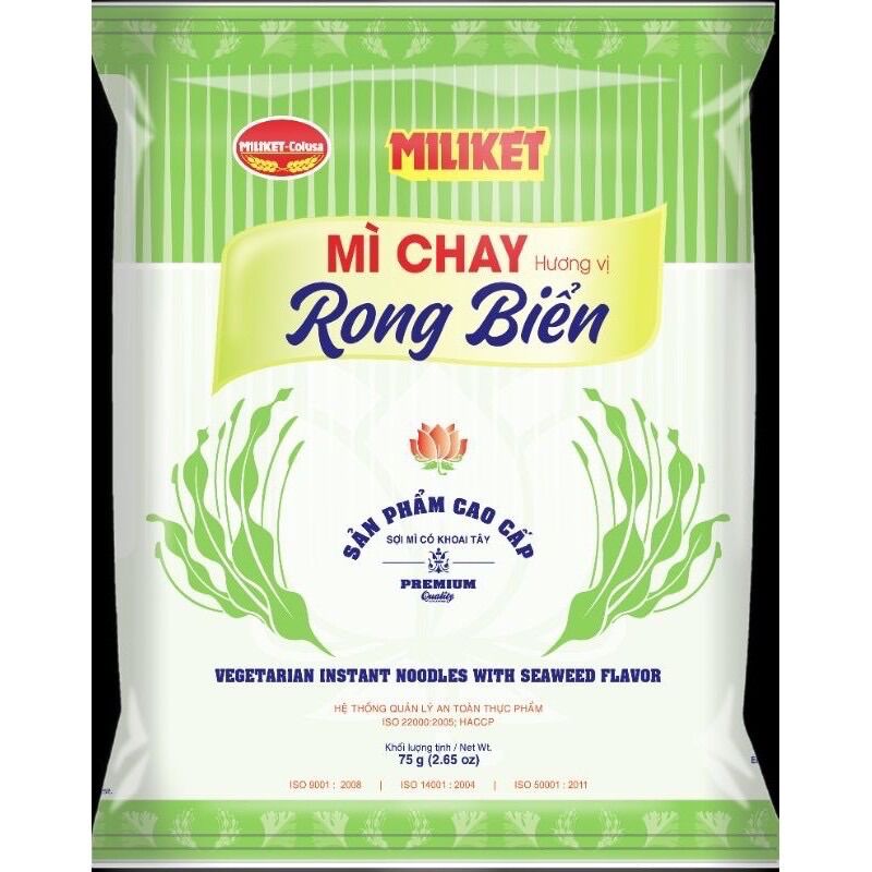 Mì Miliket Chay Rong Biển