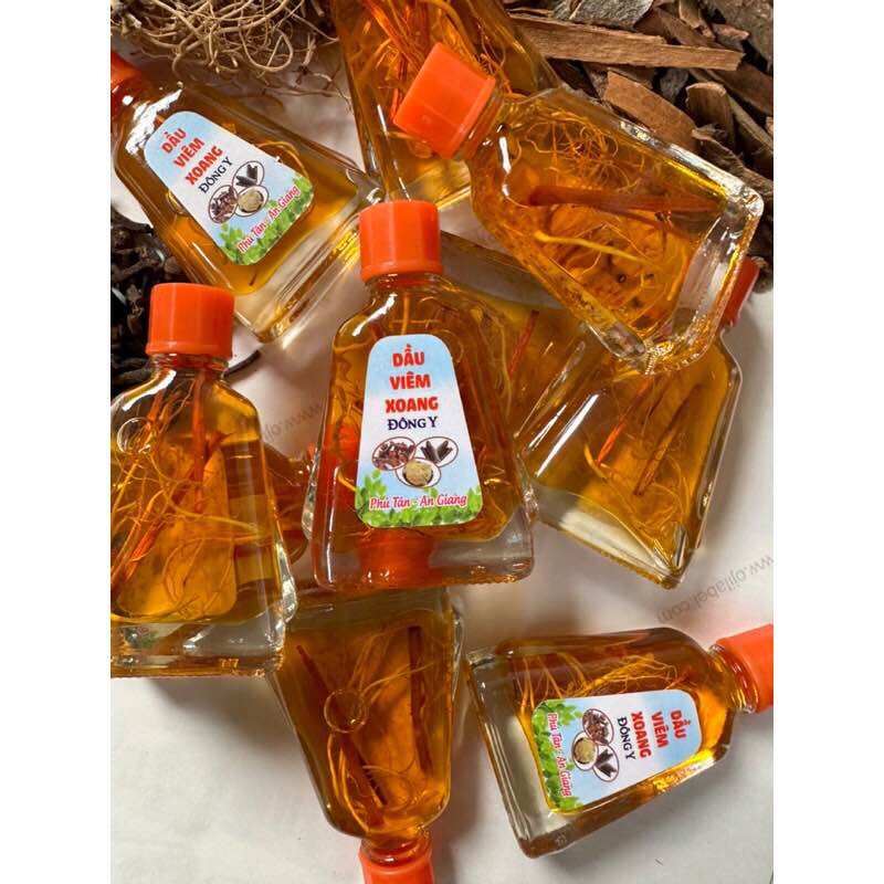 Combo 5 chai dầu viêm xoang vàng 7ml (rễ thuốc)