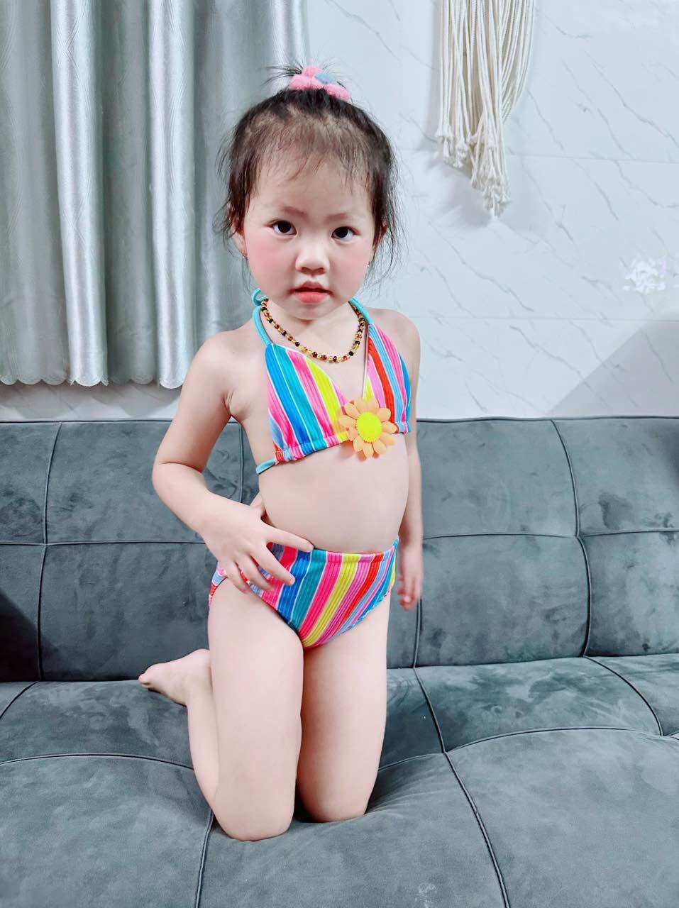 Đồ Bơi Bé Gái Diện Hè |Bikini Cho Bé Gái