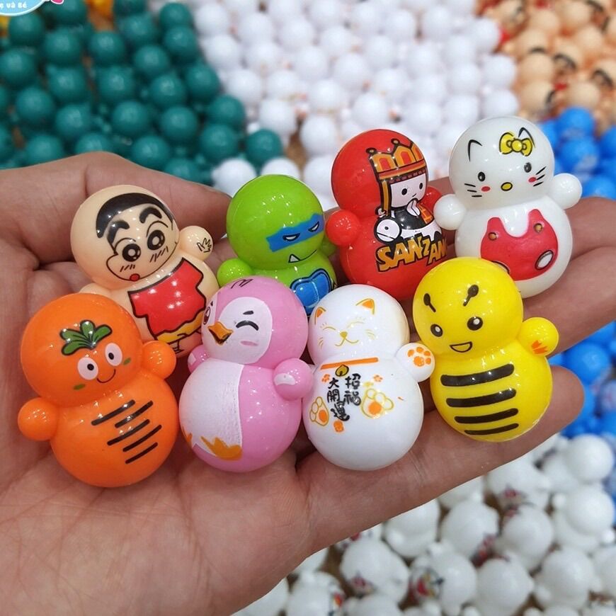 🏵Combo sỉ_ 100 Con lật đật mini Game