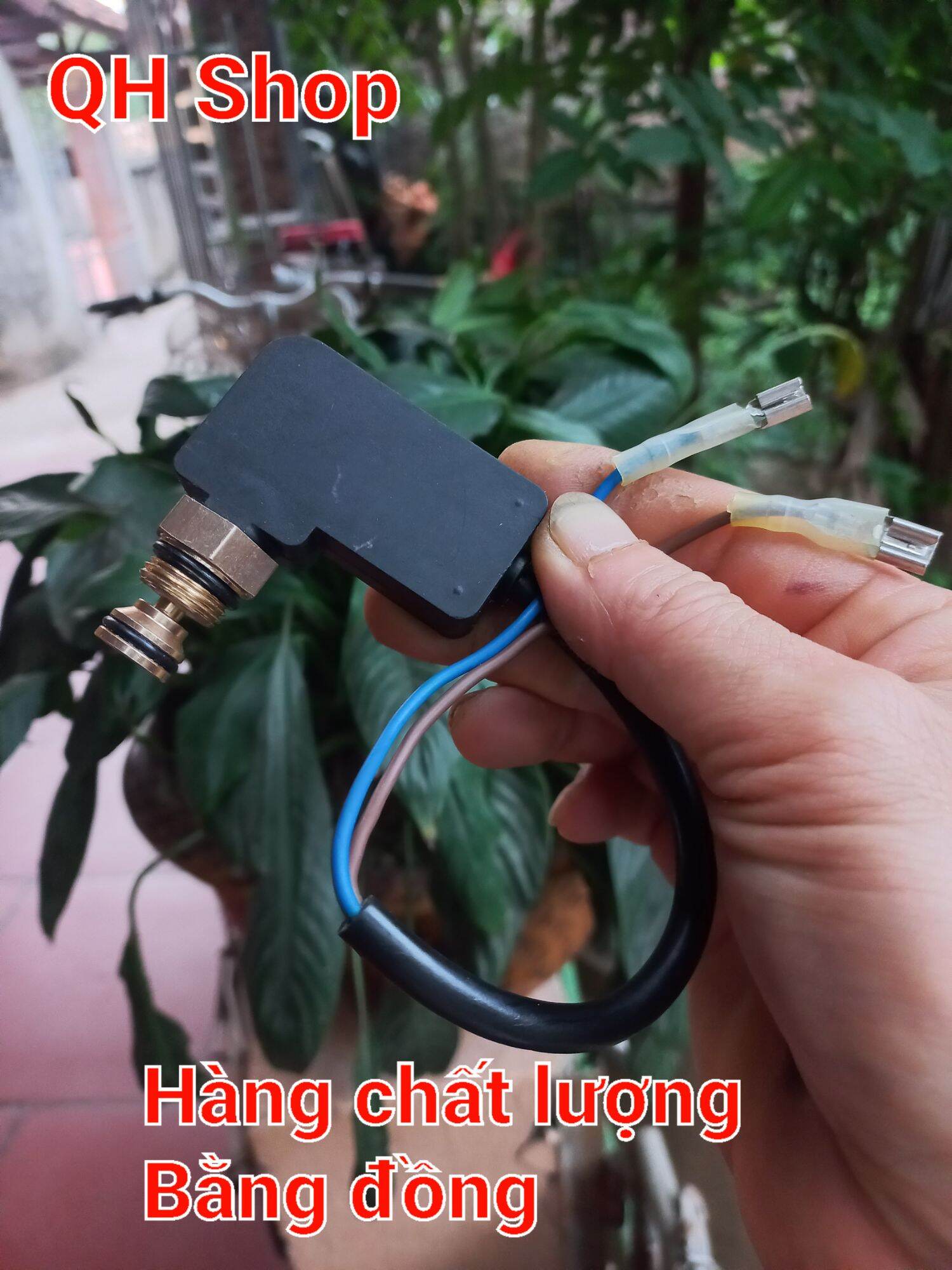Rơ le máy rửa xe mini gia đình ren 16mm (DÙNG CHO MÁY RỬA XE CHỈNH ÁP)