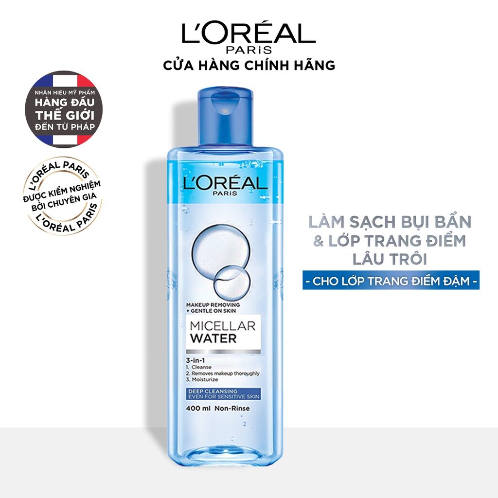 Nước tẩy trang Loreal Paris 400ml