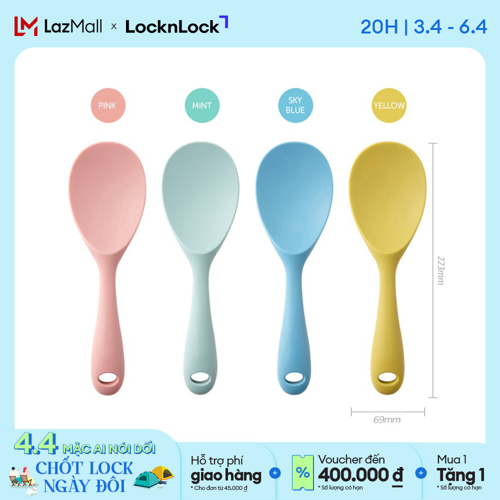 CKT207DYEL-Silicone Rice Paddle-Lock&Lock