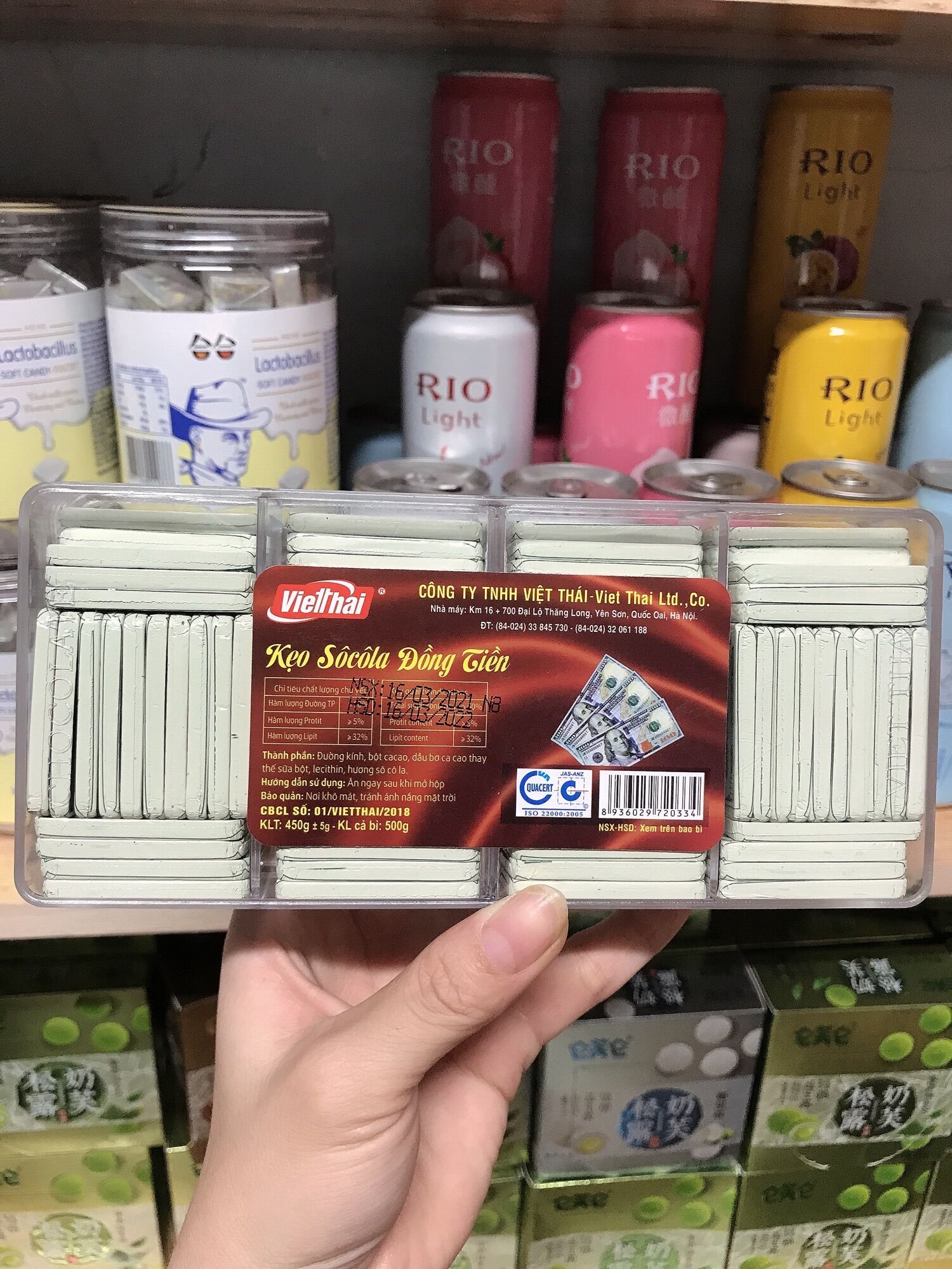 Kẹo Socola Đồng Tiền Đô La 💵 ( 130 Chiếc ) 500g