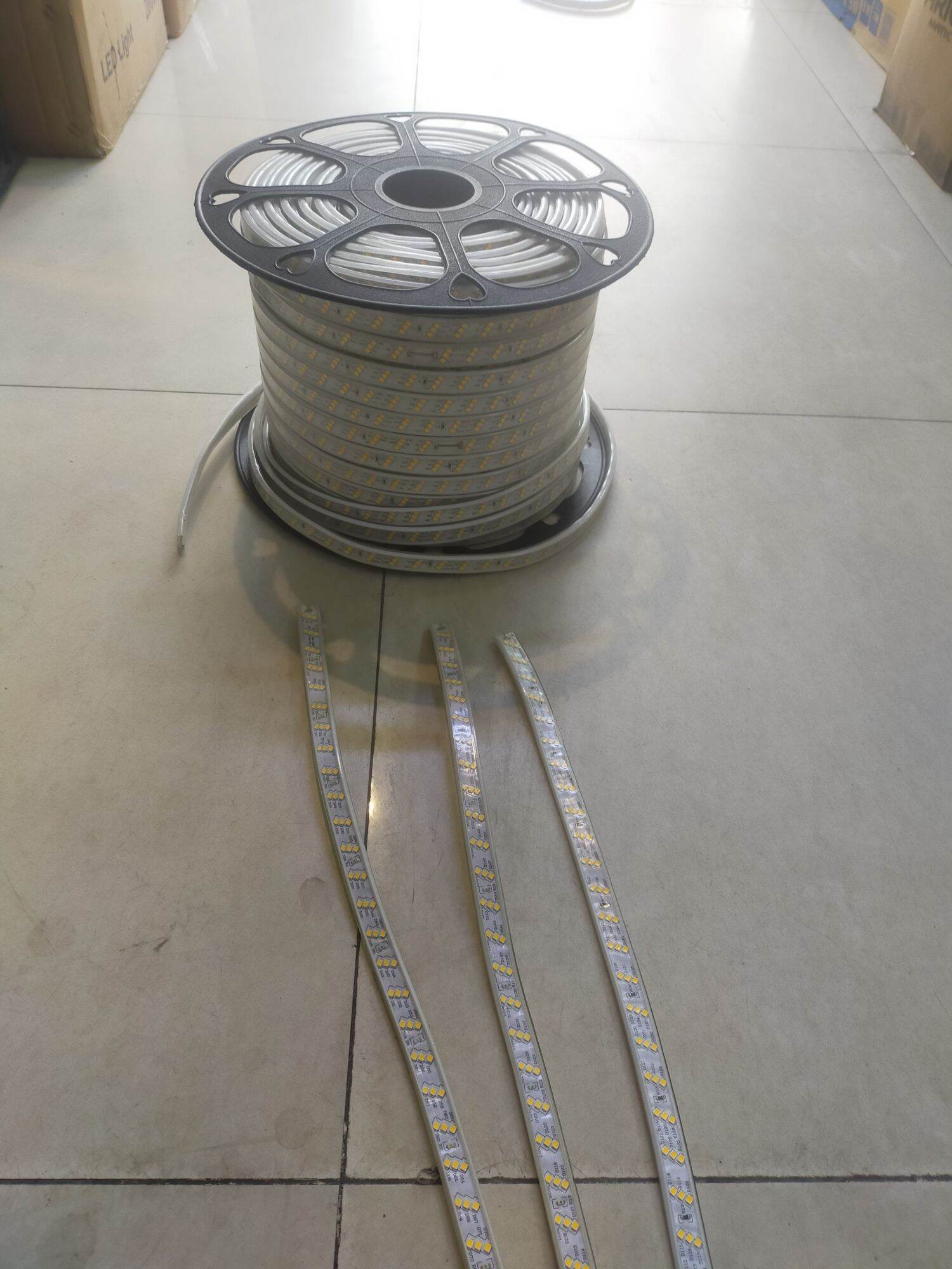 Combo 10m led dây 3 hàng 2835 kèm đui
